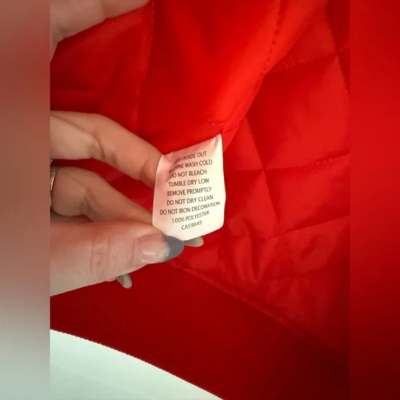 Kansas City Chiefs Bomber Women’s Jacket, size medium. - Picture 8 of 11